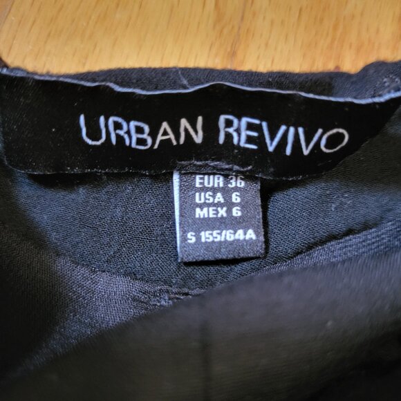 Women's Long Black Flowy Dress Pants Formal Small/Size 6 - Picture 5 of 5